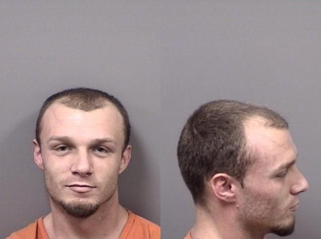 Kyle Pierce arrested March 5 on a felony charge of possession of a controlled substance.